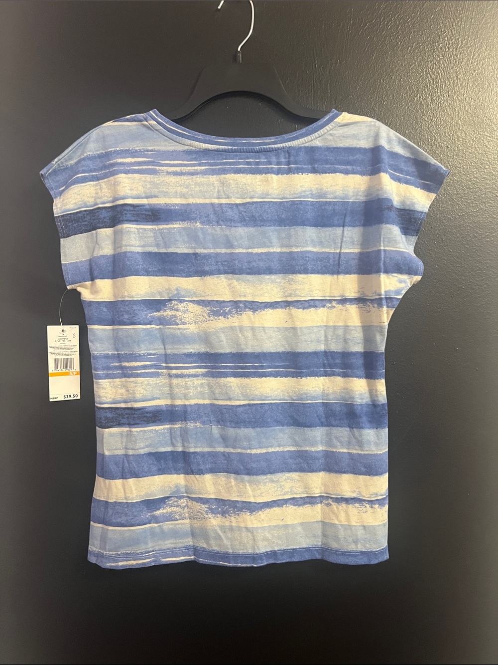 Tommy Hilfiger Ocean Wave Short Sleeve Cotton Tee - Picture 2 of 5